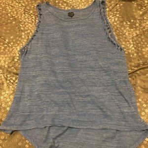 Blue tank top